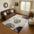 Addison Mayfield Ivory AMF1686 - 8ft. Round Rug