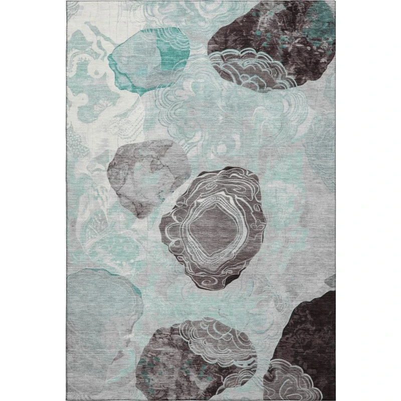 Addison Mayfield Teal AMF1686 8ft. x 10ft. Rect. Rug