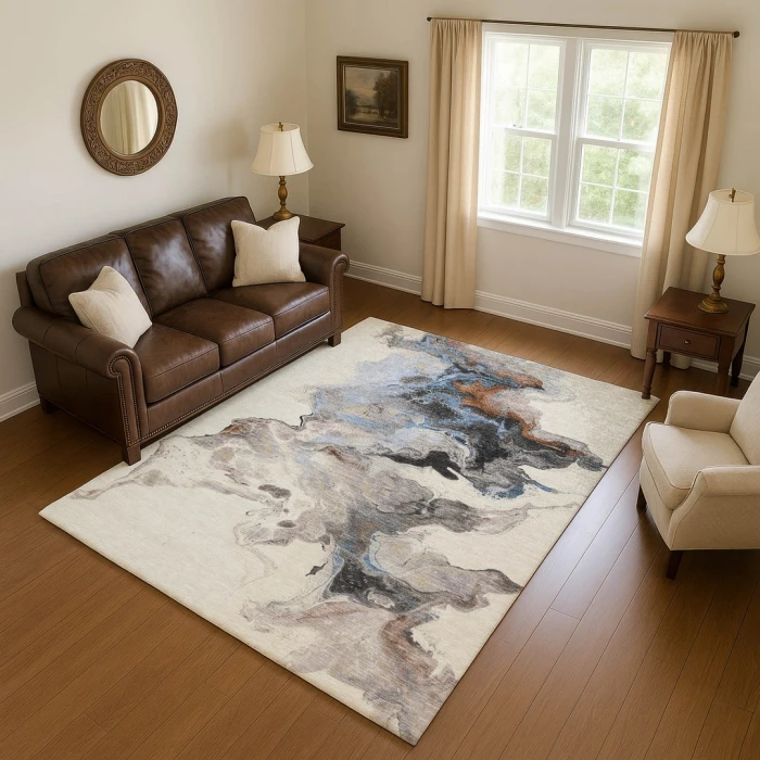 Addison Mayfield Brown AMF1688 8ft. x 10ft. Rect. Rug