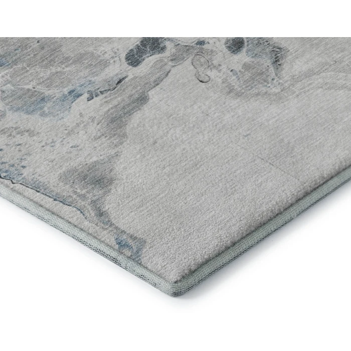 Addison Mayfield Gray AMF1688 - 8ft. Round Rug