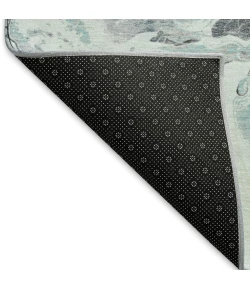 Addison Mayfield Teal AMF1688 - 8ft. Round Rug