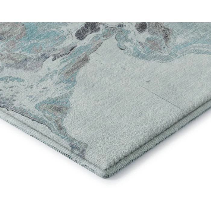 Addison Mayfield Teal AMF1688 - 8ft. Round Rug