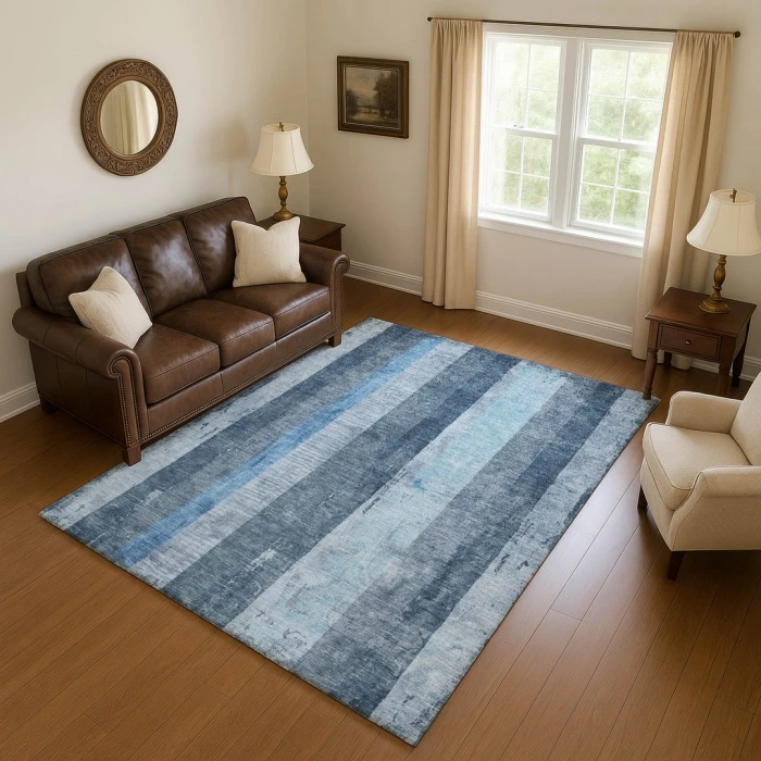 Addison Mayfield Blue AMF1689 9ft. x 12ft. Rect. Rug