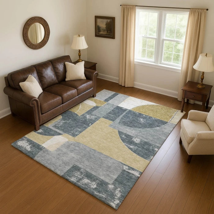 Addison Mayfield Gray AMF1692 5ft. x 7ft. 6in. Rect. Rug