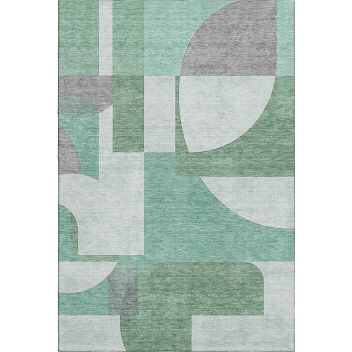 Addison Mayfield Green AMF1692 2ft. 3in. x 7ft. 6in. Rect. Rug