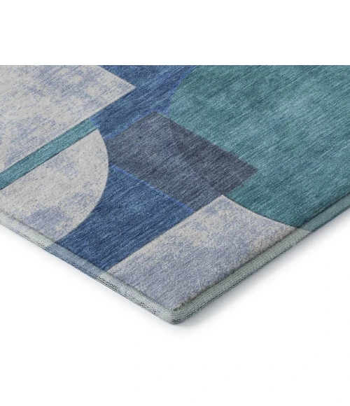 Addison Mayfield Teal AMF1692 2ft. 3in. x 7ft. 6in. Rect. Rug