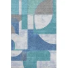 Addison Mayfield Teal AMF1692 5ft. x 7ft. 6in. Rect. Rug