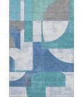 Addison Mayfield Teal AMF1692 2ft. 3in. x 7ft. 6in. Rect. Rug