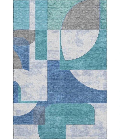 Addison Mayfield Teal AMF1692 2ft. 3in. x 7ft. 6in. Rect. Rug