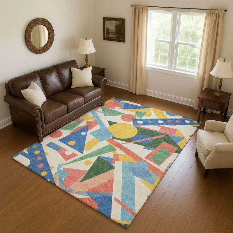 Addison Mayfield Blue AMF1693 5ft. x 7ft. 6in. Rect. Rug