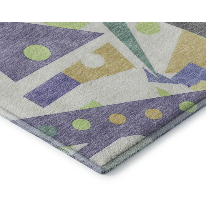 Addison Mayfield Purple AMF1693 2ft. 3in. x 7ft. 6in. Rect. Rug