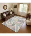 Addison Mayfield Blue AMF1693 5ft. x 7ft. 6in. Rect. Rug