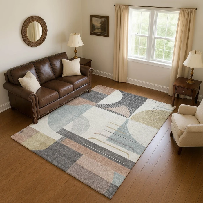Addison Mayfield Orange AMF1694 8ft. x 10ft. Rect. Rug