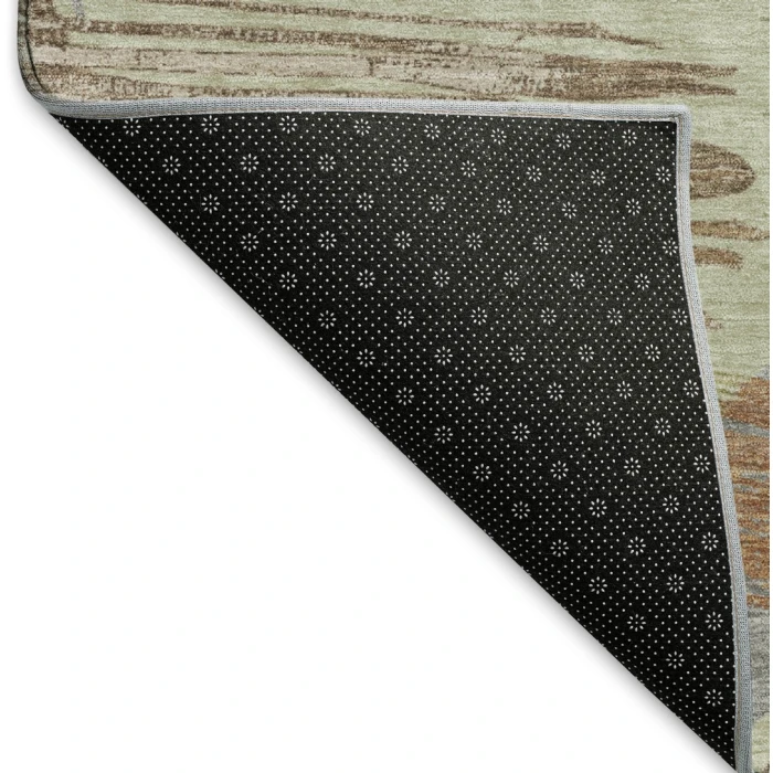 Addison Mayfield Green AMF1696 - 8ft. Round Rug