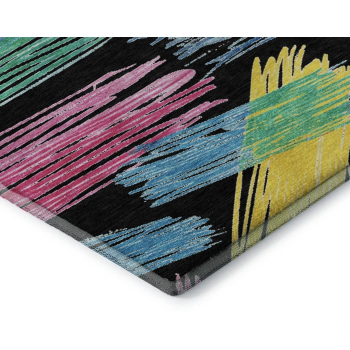 Addison Mayfield Black AMF1696 8ft. x 10ft. Rect. Rug