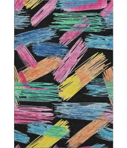 Addison Mayfield Black AMF1696 2ft. 3in. x 7ft. 6in. Rect. Rug
