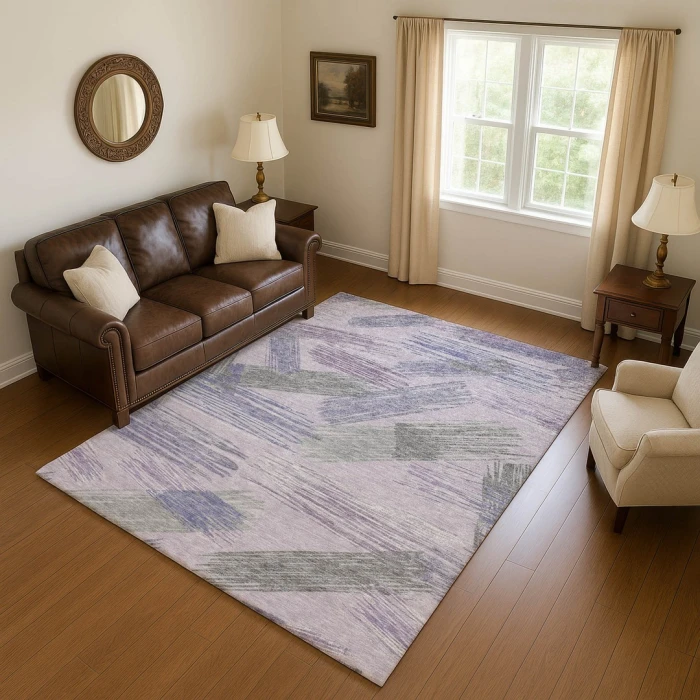 Addison Mayfield Purple AMF1696 9ft. x 12ft. Rect. Rug
