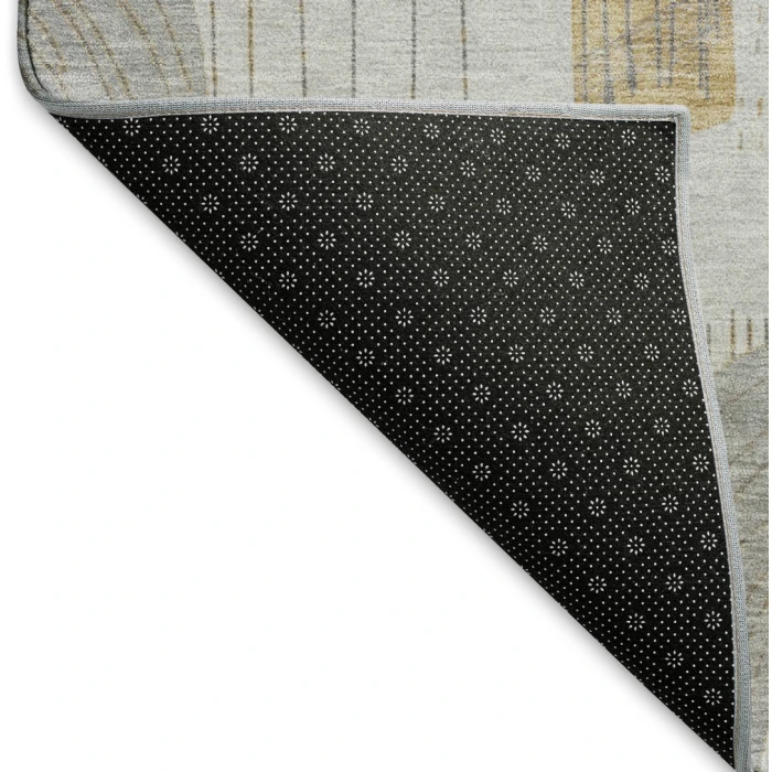 Addison Mayfield Gray AMF1698 - 8ft. Round Rug