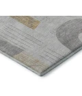 Addison Mayfield Gray AMF1698 - 8ft. Round Rug