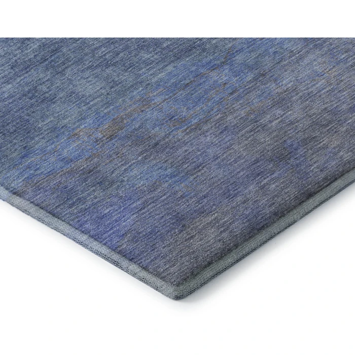 Addison Mayfield Blue AMF1699 - 8ft. Round Rug
