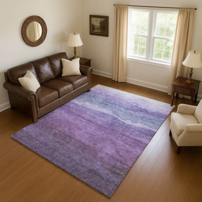 Addison Mayfield Purple AMF1699 5ft. x 7ft. 6in. Rect. Rug