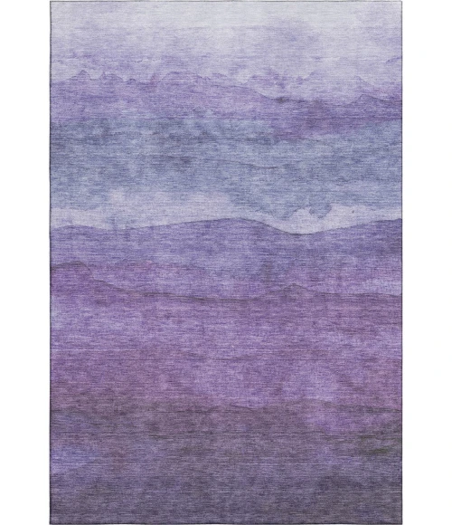 Addison Mayfield Purple AMF1699 - 8ft. Round Rug