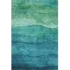Addison Mayfield Teal AMF1699 - 8ft. Round Rug