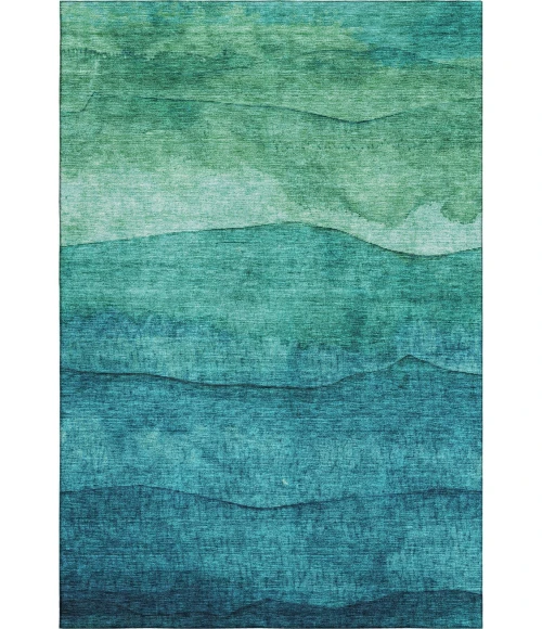Addison Mayfield Teal AMF1699 2ft. 3in. x 7ft. 6in. Rect. Rug