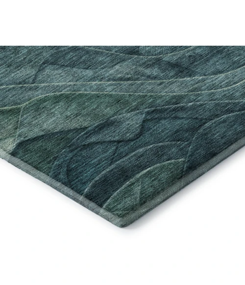 Addison Mayfield Teal AMF1700 9ft. x 12ft. Rect. Rug