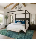 Addison Mayfield Teal AMF1700 9ft. x 12ft. Rect. Rug