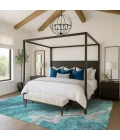 Addison Mayfield Teal AMF1701 9ft. x 12ft. Rect. Rug