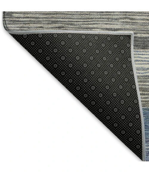 Addison Mayfield Blue AMF1703 - 8ft. Round Rug