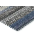 Addison Mayfield Blue AMF1703 - 8ft. Round Rug
