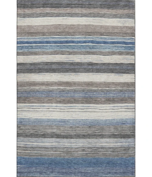 Addison Mayfield Blue AMF1703 - 8ft. Round Rug