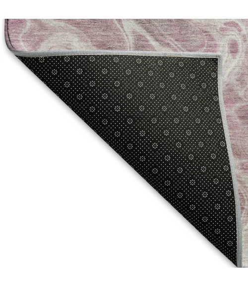 Addison Mayfield Pink AMF1705 - 8ft. Round Rug