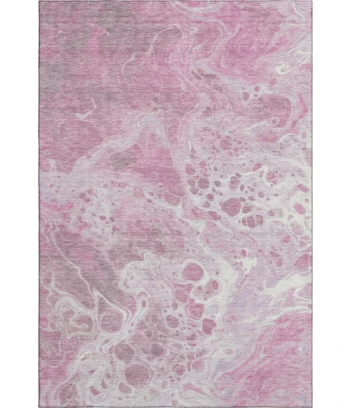 Addison Mayfield Pink AMF1705 - 8ft. Round Rug