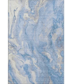 Addison Mayfield Blue AMF1707 - 8ft. Round Rug