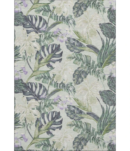 Addison Mayfield Green AMF1708 - 8ft. Round Rug