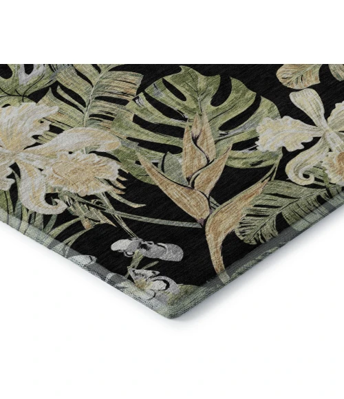 Addison Mayfield Black AMF1708 8ft. x 10ft. Rect. Rug