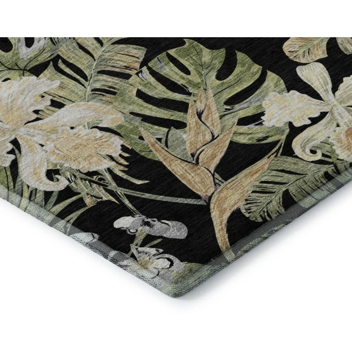 Addison Mayfield Black AMF1708 8ft. x 10ft. Rect. Rug