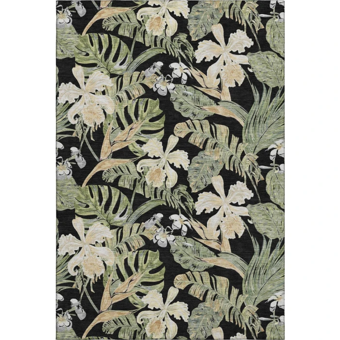 Addison Mayfield Black AMF1708 8ft. x 10ft. Rect. Rug