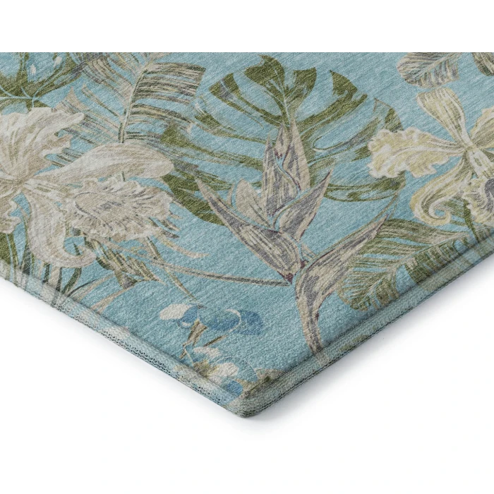 Addison Mayfield Teal AMF1708 8ft. x 10ft. Rect. Rug
