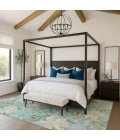 Addison Mayfield Teal AMF1708 5ft. x 7ft. 6in. Rect. Rug