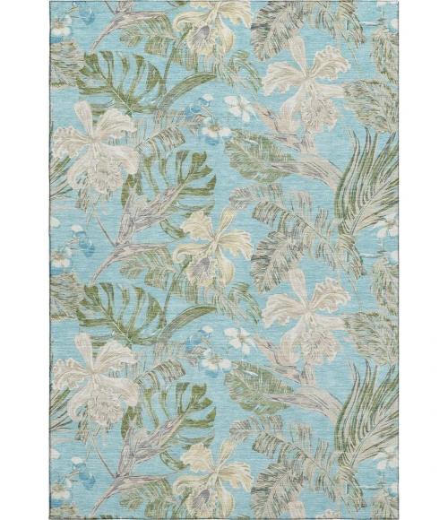 Addison Mayfield Teal AMF1708 5ft. x 7ft. 6in. Rect. Rug