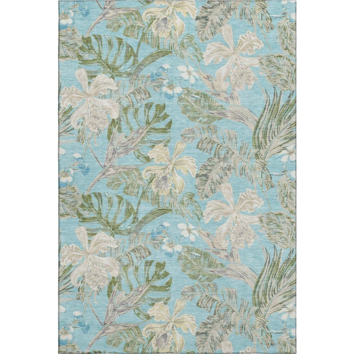 Addison Mayfield Teal AMF1708 8ft. x 10ft. Rect. Rug