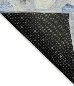 Addison Mayfield Blue AMF1709 - 8ft. Round Rug