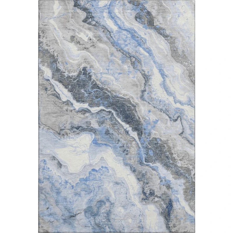 Addison Mayfield Blue AMF1709 2ft. 3in. x 7ft. 6in. Rect. Rug