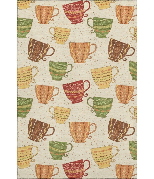 Addison Mayfield ivory AMF170 2ft. 3in. x 7ft. 6in. Rect. Rug