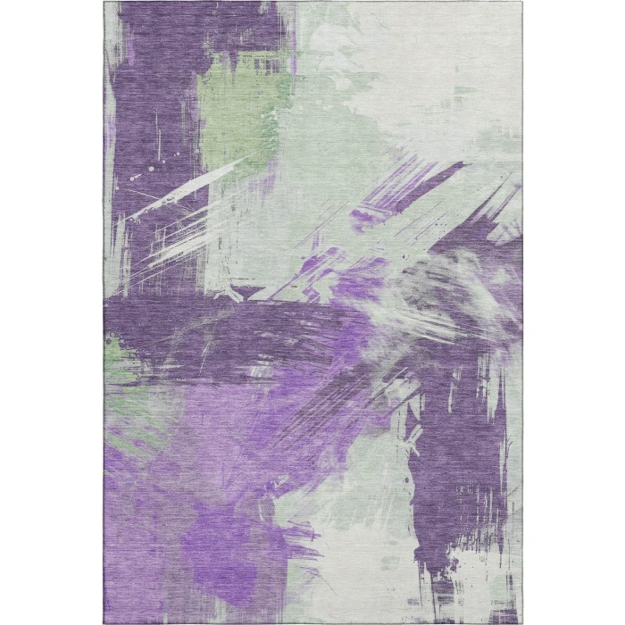 Addison Mayfield Purple AMF1711 2ft. 3in. x 7ft. 6in. Rect. Rug