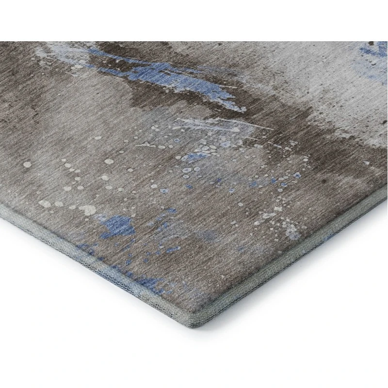 Addison Mayfield Brown AMF1712 - 8ft. Round Rug
